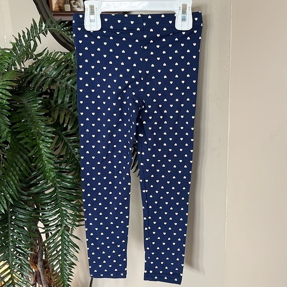 Brand New Carter’s 2-Piece Set Pink Kitty Cat Sweatshirt & Navy Heart Leggings - Picture 10 of 12